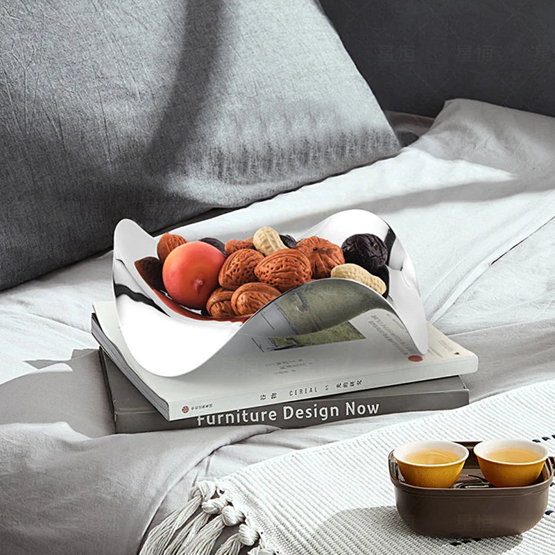 Luxury Fruit Storage Serving Tray Home Decoration
