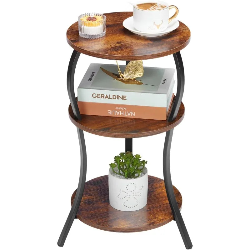 Small Round Side Table