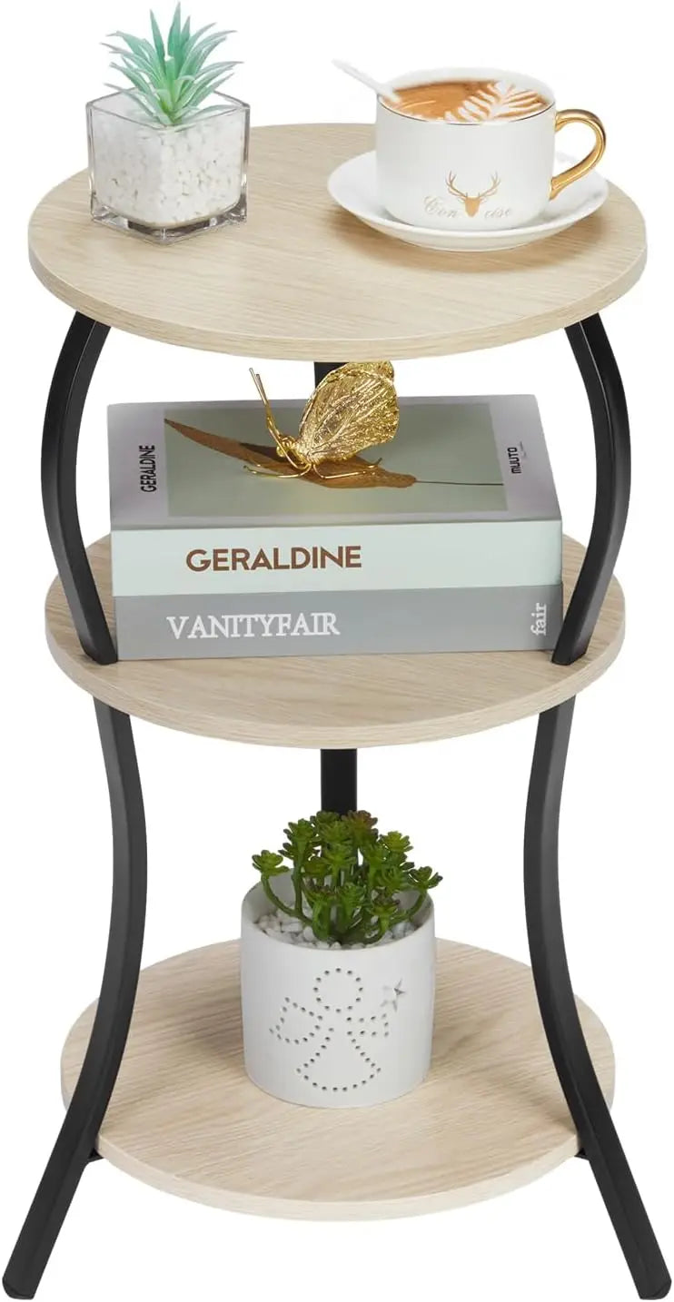 Small Round Side Table