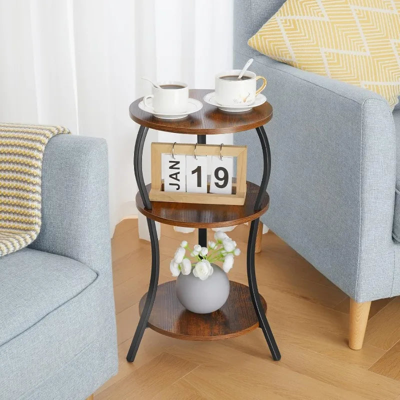 Small Round Side Table