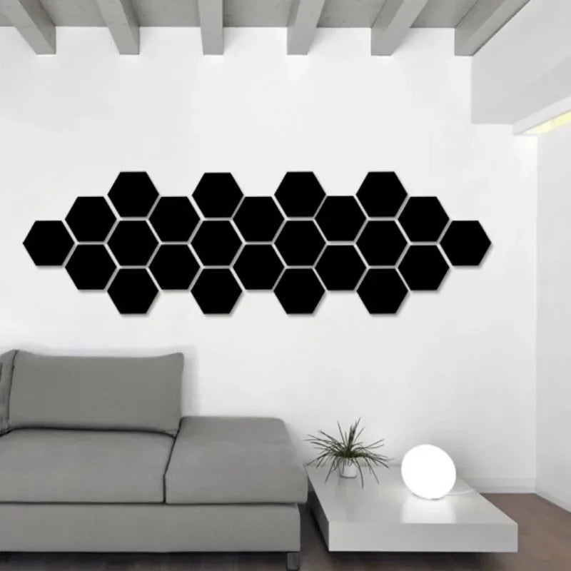 acrylic mirror wall sticker home decor