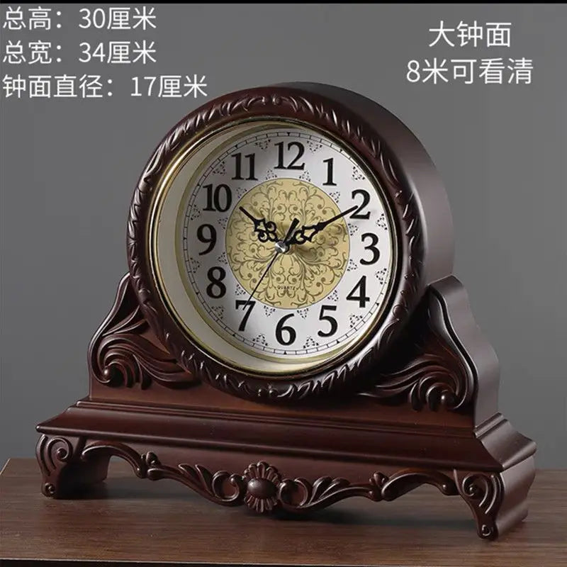 Table Clock American Living Room