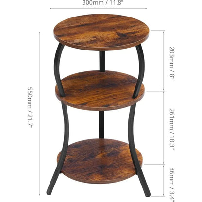 Small Round Side Table