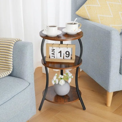 Small Round Side Table