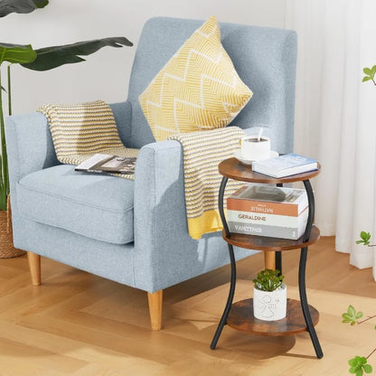 Small Round Side Table
