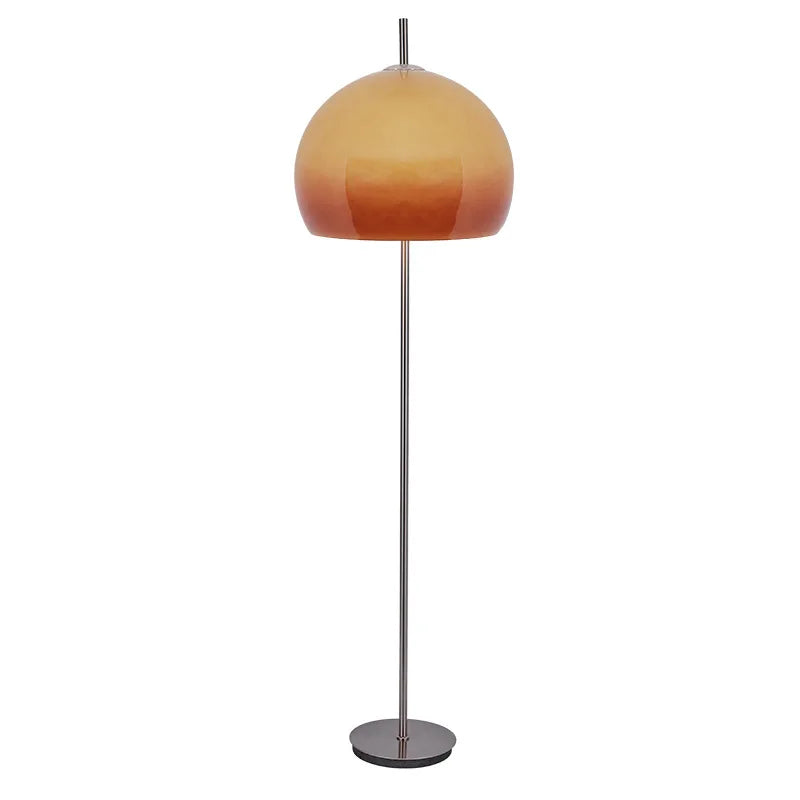 Mushroom Floor Lamp With Retro Glass
