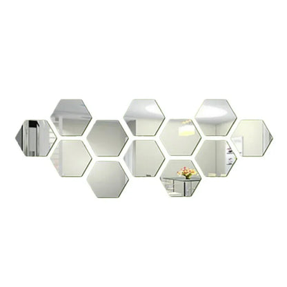 acrylic mirror wall sticker home decor