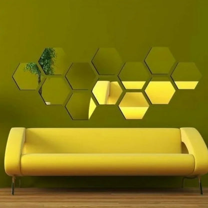 acrylic mirror wall sticker home decor